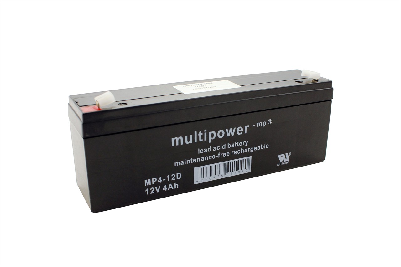 Multipower Lead-Acid Battery MP4-12D Multipower Lead-Acid Battery MP4-12D