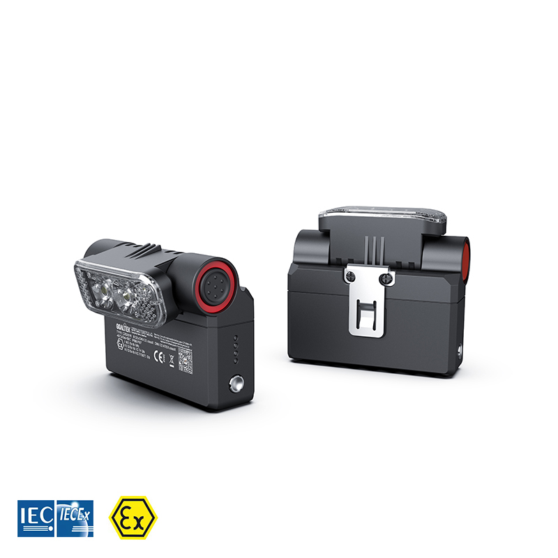 Explosion proof LED Headtorch (rechargeable) incl. Li-Ion battery, ATEX, 18h run time Explosion proof LED Headtorch (rechargeable) incl. Li-Ion battery, ATEX, 18h run time