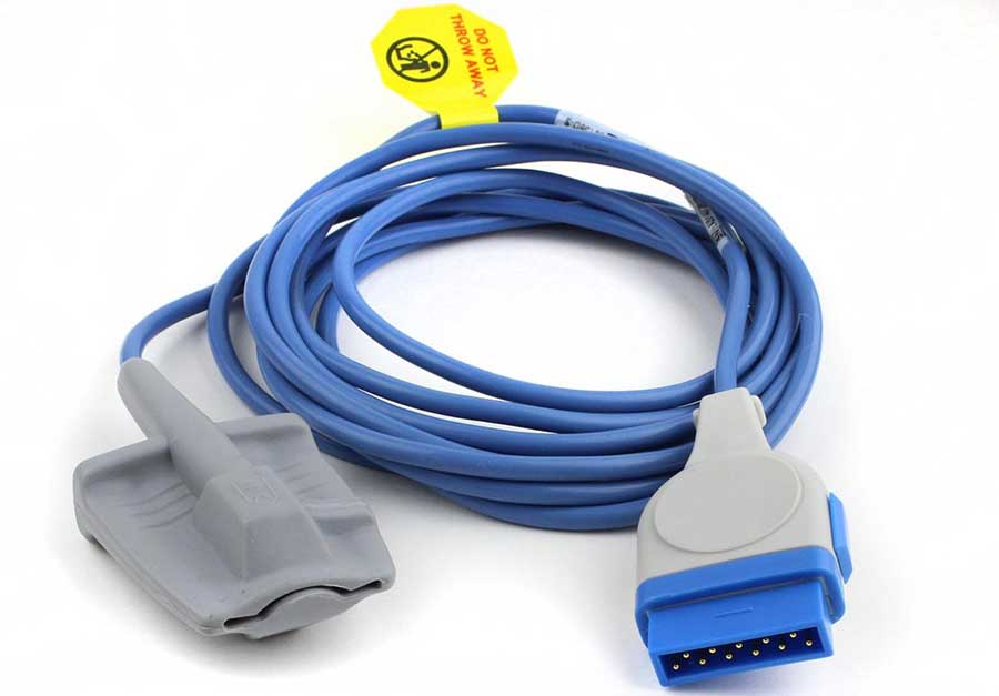 SpO2 Soft finger sensor for adults 3m suitable for GE-Medical (Datex/Ohmeda) S/5, i4 Module SpO2 Soft finger sensor for adults 3m suitable for GE-Medical (Datex/Ohmeda) S/5, i4 Module