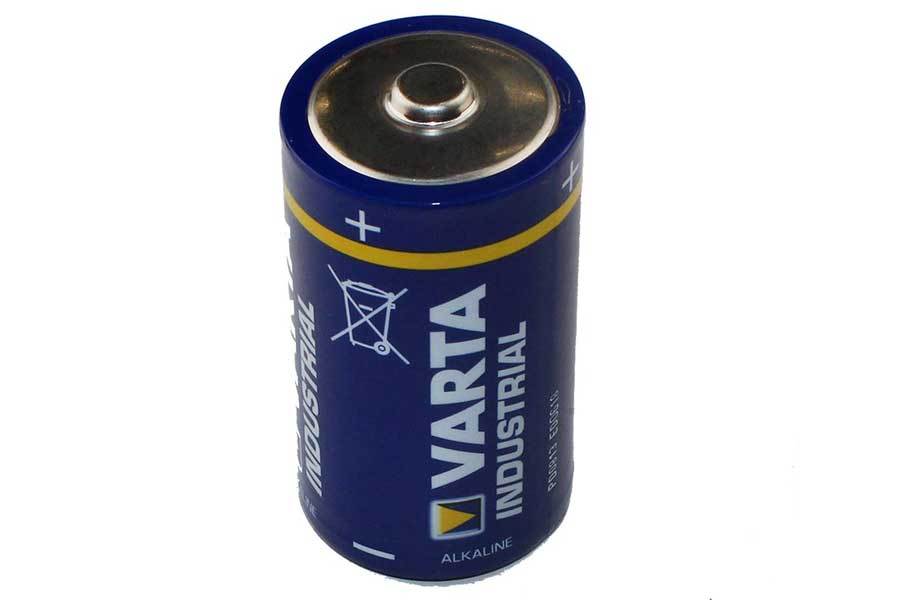 20 Varta batteries, industrial, alkaline, mono, D, LR20, 1.5V