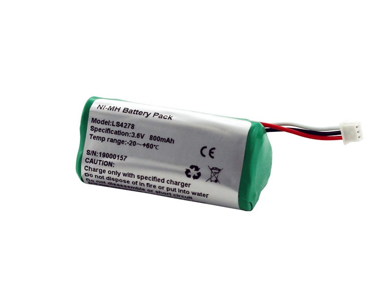 NiMH battery for Motorola Symbol LS4278, LI4278, DS6878 - 3,6V/ 0,8Ah NiMH battery for Motorola Symbol LS4278, LI4278, DS6878 - 3,6V/ 0,8Ah