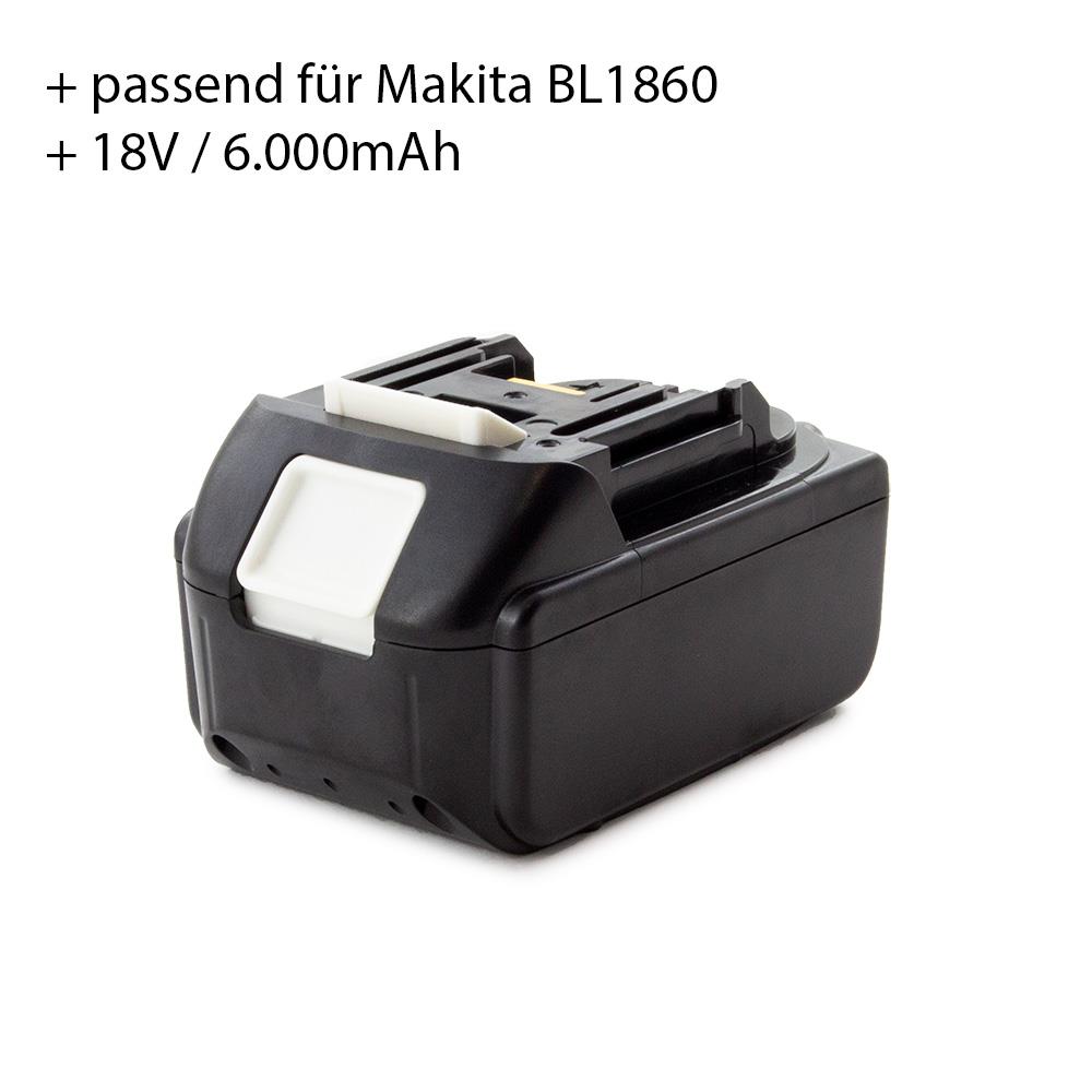 Axcom 6Ah Li-Ion battery for Makita BL1860