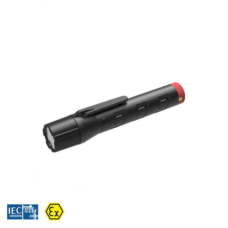 EX-protected LED torch, incl. Li-Ion battery, ATEX, 20h run time EX-protected LED torch, incl. Li-Ion battery, ATEX, 20h run time