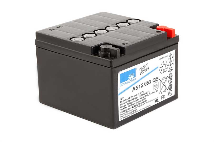 Lead battery SONNENSCHEIN A512/25 G5 - 12V/25Ah (VDS)