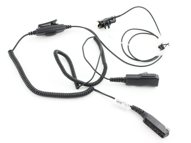 Sound tube Headset 2 cable Solution for Sepura STP8000, STP9000, SC2020