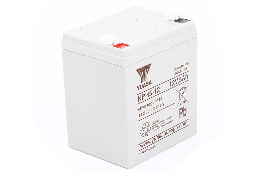 PB battery YUASA NPH5-12 (incl.MTZ) - 12V/5AH