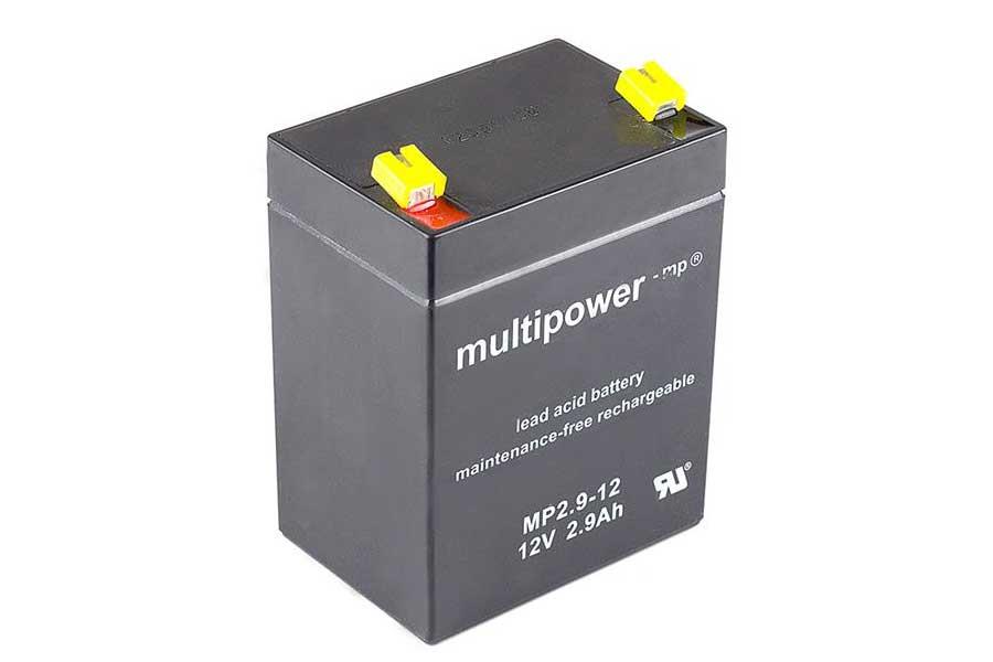 Multipower lead battery MP12-2,9