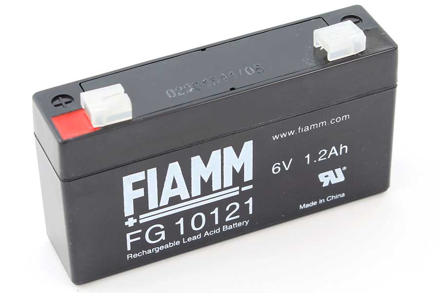 PB battery FIAMM FG10121 - 6V/1,2Ah