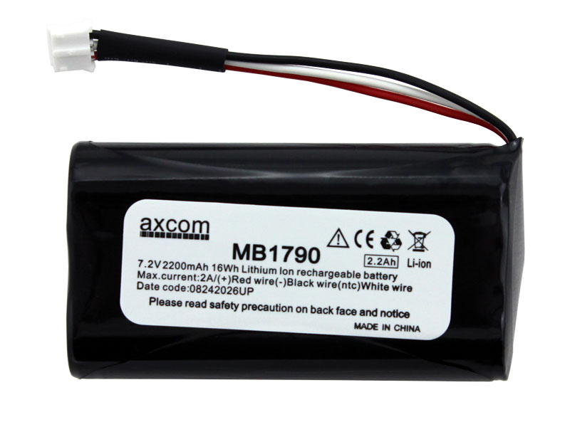 Replacement battery for Fresenius syringe pump Volumat Agilia D