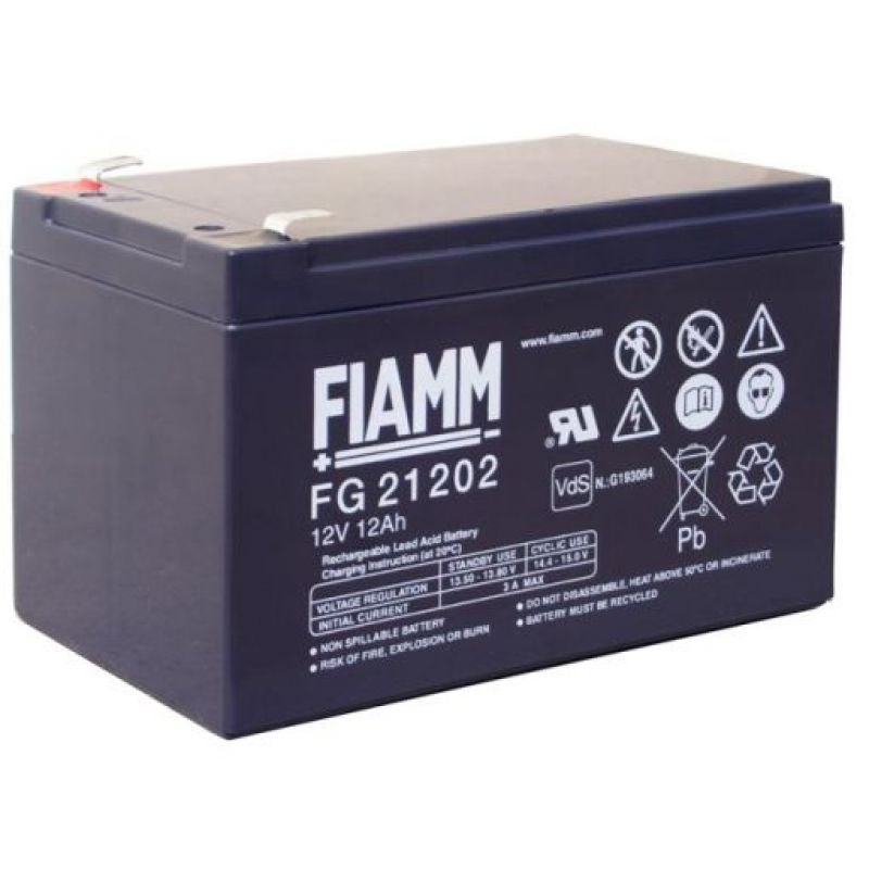 PB battery FIAMM FG21202 - 12V/12Ah (VDS)