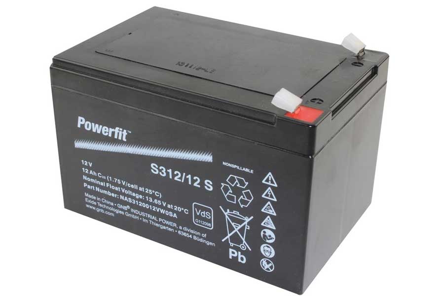 Lead battery SONNENSCHEIN POWERFIT S312/12S - 12V/12Ah (VDS) Lead battery SONNENSCHEIN POWERFIT S312/12S - 12V/12Ah (VDS)