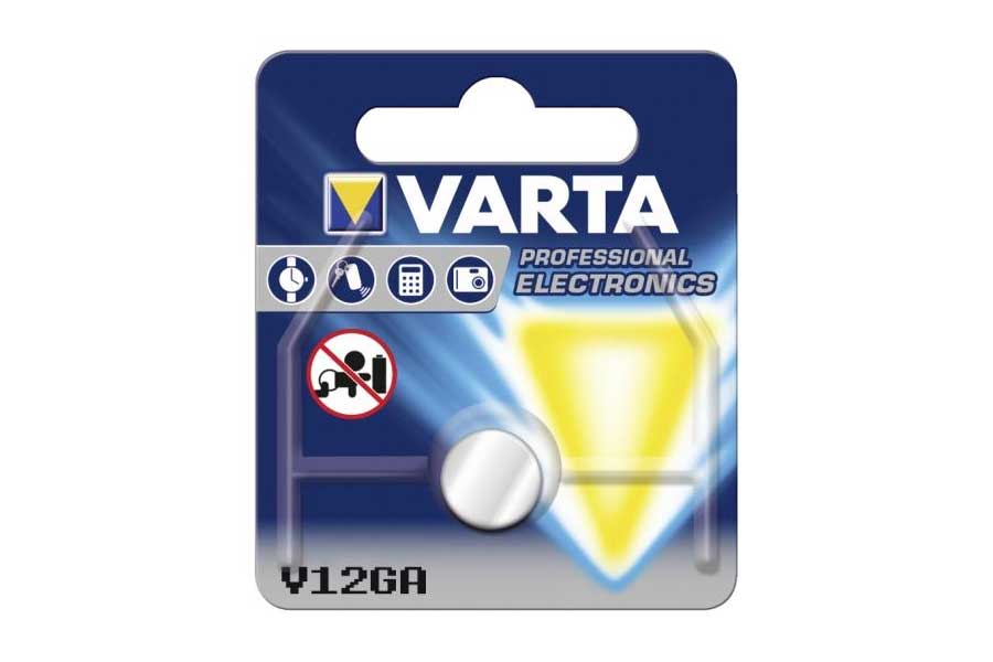 Alkaline Fotobatterie VARTA V12GA/LR43/PX86A/A86/LR1142/AG12/186 (10VPE) - 1,5V