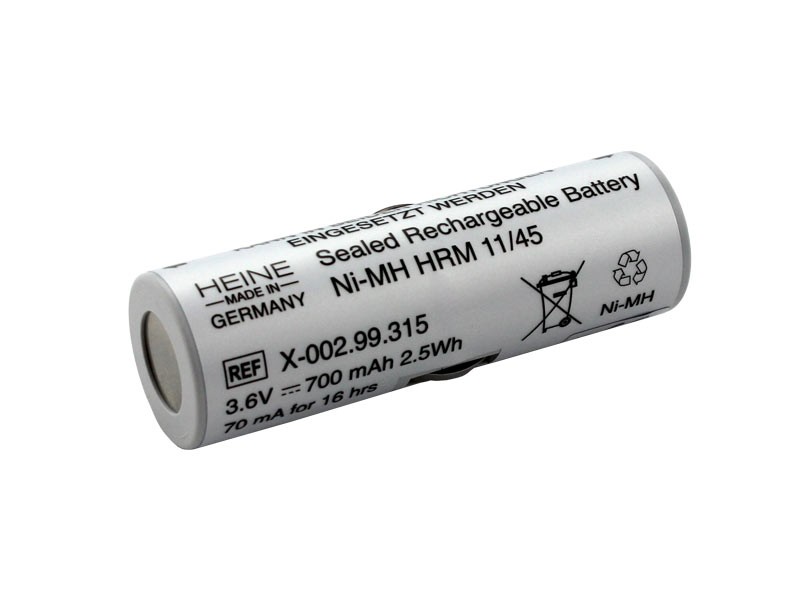 NiMH battery for Heine X-002.99.315 - 3,5V 700mAh (ORIGINAL) NiMH battery for Heine X-002.99.315 - 3,5V 700mAh (ORIGINAL)