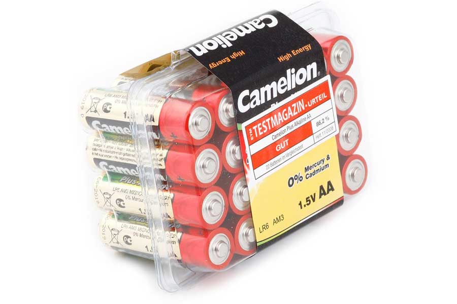 Camelion batteries, Mignon, AA, LR6 plus