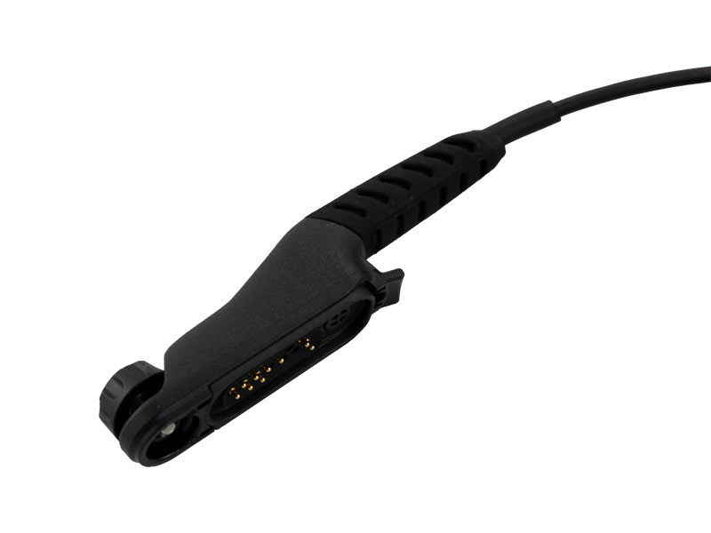 Detailed view of the connector plug Detailed view of the connector plug