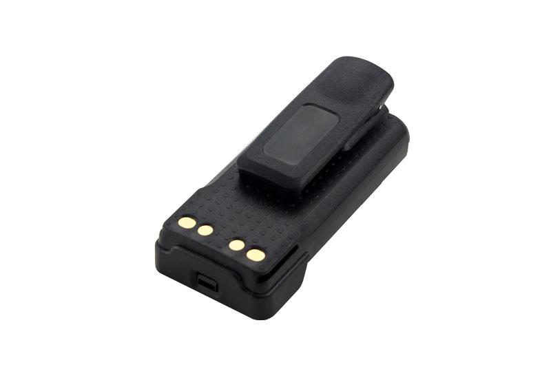Battery for Motorola DP2000, DP4000. For applications down to -30°C. Mit Clip Battery for Motorola DP2000, DP4000. For applications down to -30°C. Mit Clip