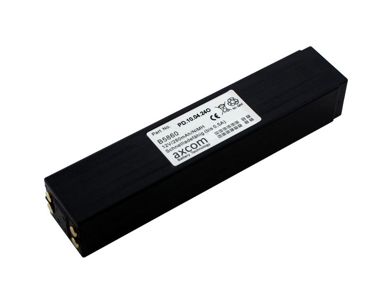 NiMH pin battery for Bosch FuG10/13 HFG10/13 - 12V/0,5AH (fast recharable)