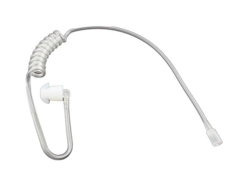 Ersatz-Schallschlauch mit Ersatzstöpseln- (transparent) mit Bajonettanschluss