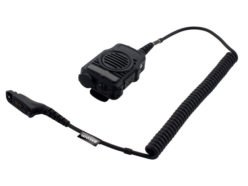 Robust housing, 2 PTT buttons, reflective strips Robust housing, 2 PTT buttons, reflective strips