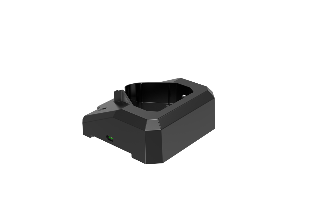 Charging station for ex-protected hand lamp ExMP52R incl. EU adapter AC 100-250V/500mA, DC 5V/2000mA Charging station for ex-protected hand lamp ExMP52R incl. EU adapter AC 100-250V/500mA, DC 5V/2000mA