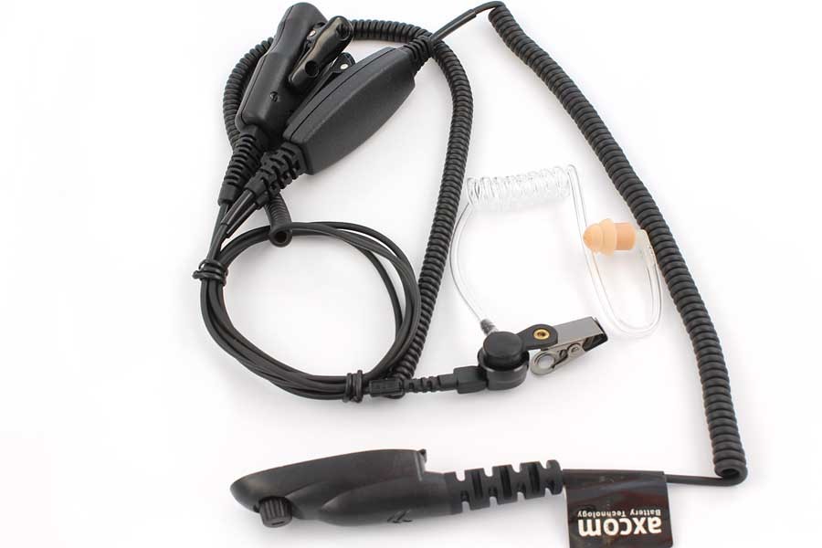 Sound tube headset for Motorola GP320, GP340, GP360