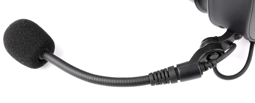 Heavy duty Headset for Motorola R7, MXP600 - PTT button