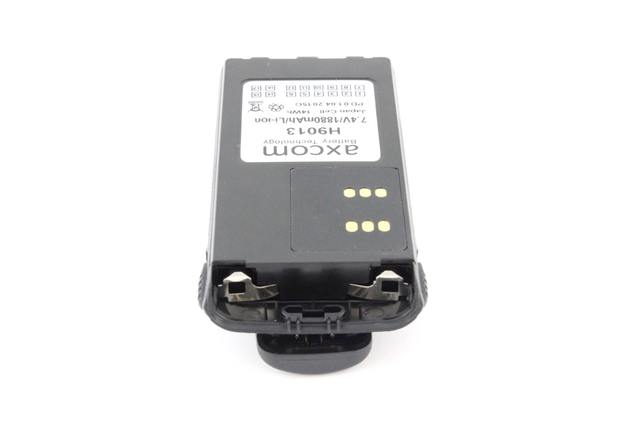 Rechargeable Li-Ion battery for Motorola radios - contacts