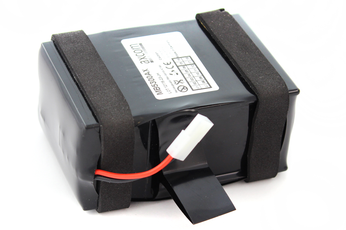 - Axcom Art.-Nr.: MB5300AX- PB-Akku für WELCH ALLYN MONITOR 53NOP - 6V/4,5Ah - Nachbau des abgekündigten Original-Akkus - 100% kompatibel mit dem Original- Hohe Kostenersparnis