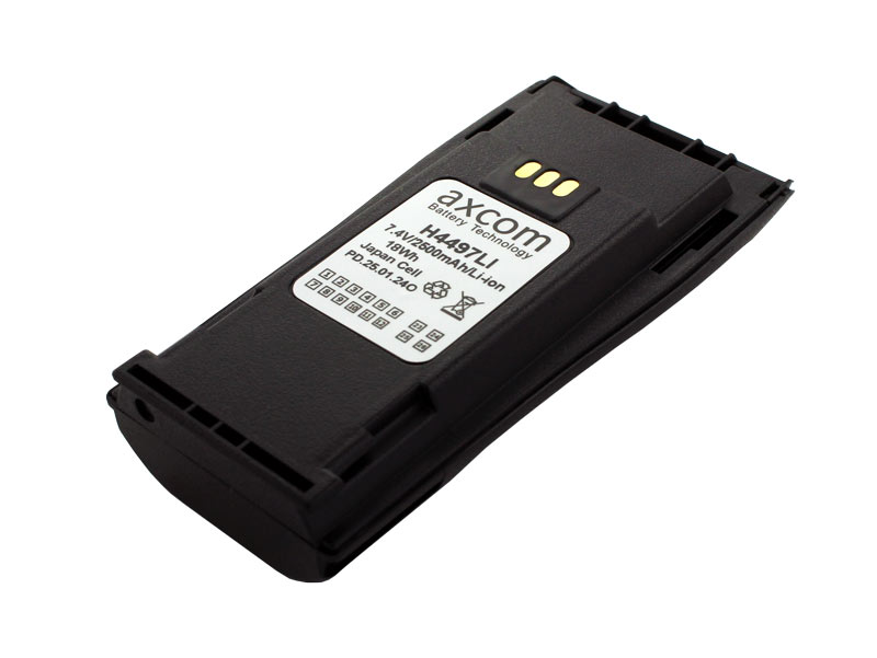 Li-ion battery for Motorola CP040, DP1400 with Sanyo cell – 7.2V/2.5Ah
