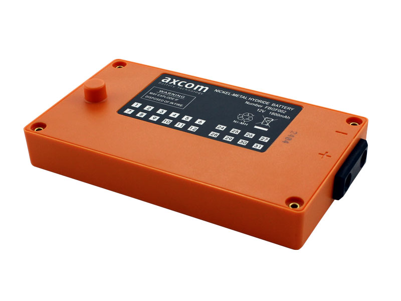 Battery for Gross Funk crane control systems SE889, K2, T24, T30, T31, T52, Vario Battery for Gross Funk crane control systems SE889, K2, T24, T30, T31, T52, Vario