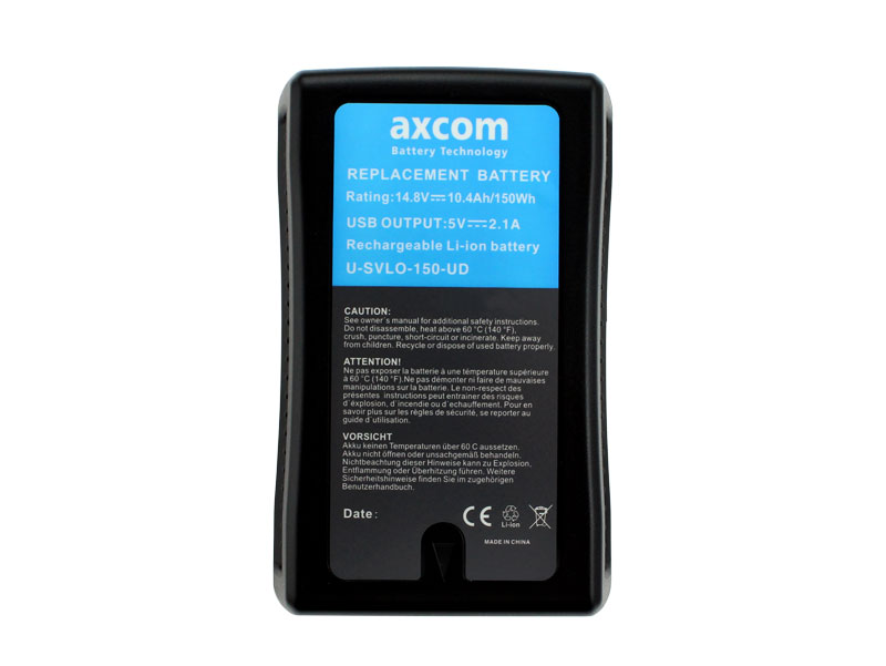 V-Mount Battery for Sony BP-L40 with USB and D-Tap