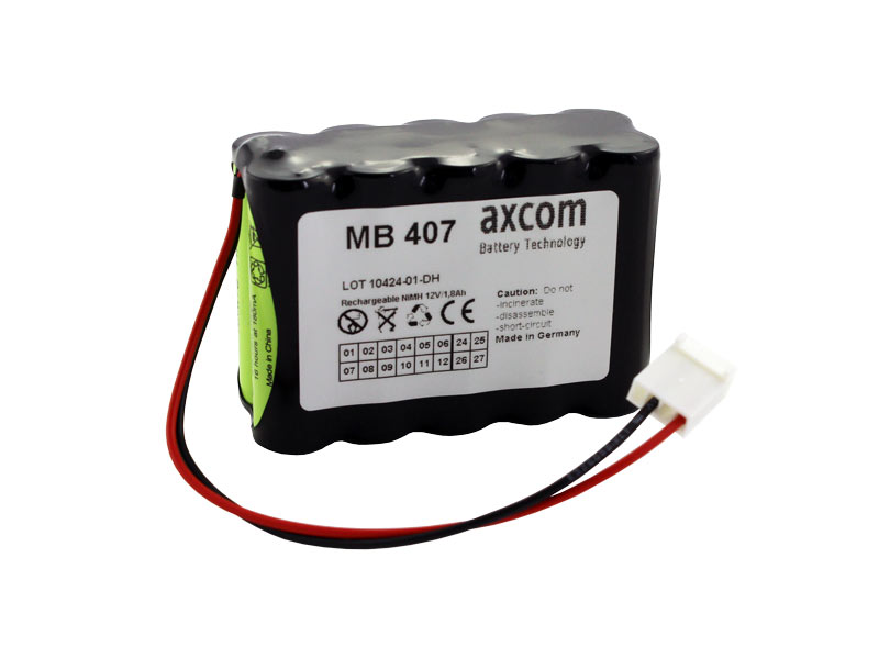 NiMH battery for Codan Argus infsion pump 707 - 12V/1800 mAh