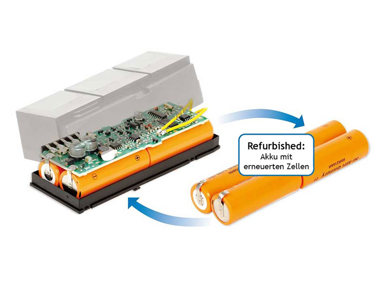Refurbished NiMH battery for B. Braun Perfusor / Infusomat Space