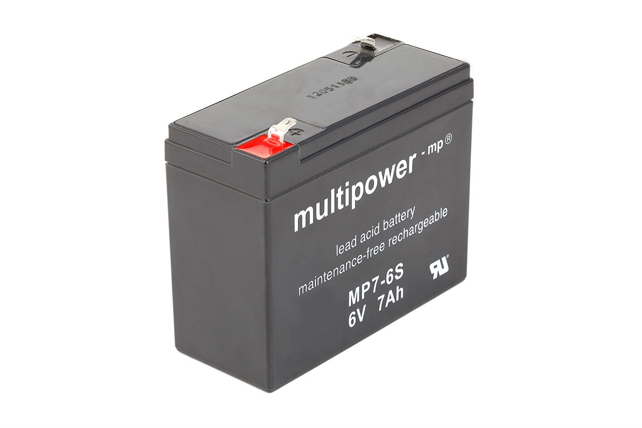 Lead battery Multipower MP7-6S - 6V/7Ah