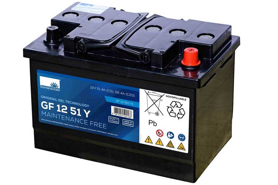 Sonnenschein GF12051Y1 Lead-Acid Battery - 12V 56Ah Sonnenschein GF12051Y1 Lead-Acid Battery - 12V 56Ah