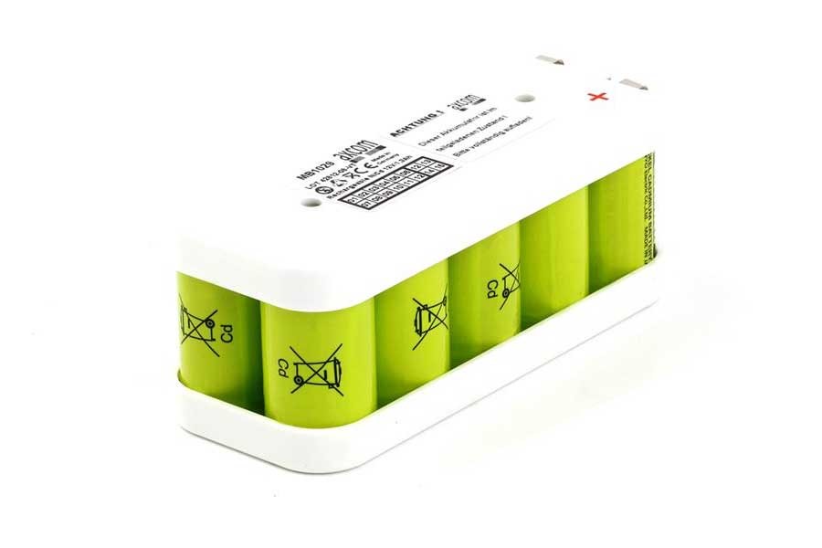 NC Battery for HELLIGE DEFIPORT/DEFISCOPE M/BRUKER DEFI MR - 12V/1,3Ah