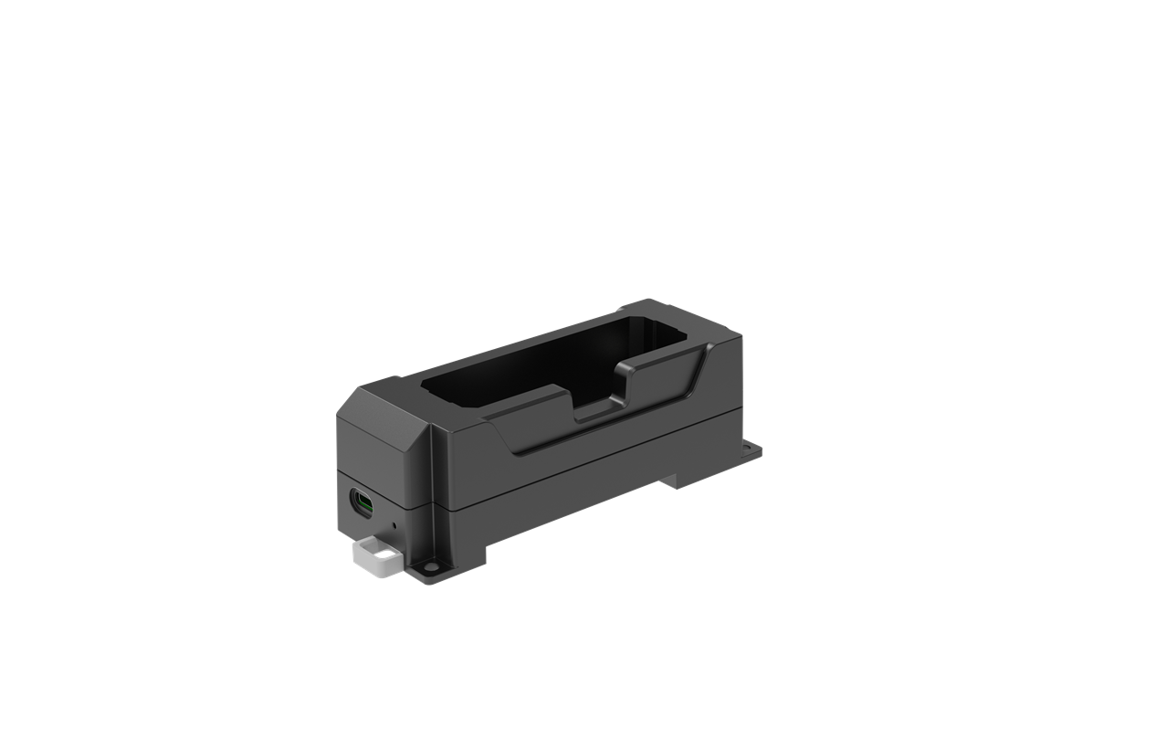 Charging station for EXMP61R-1/-2 headlamp incl. EU adapter AC 100-250V/500mA, DC 5V/2000mA