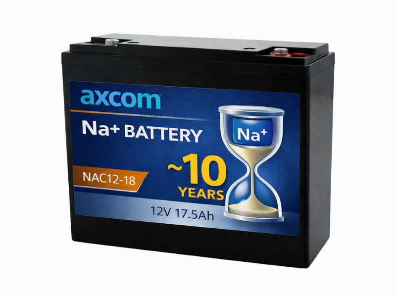 Sodium ion battery 12V 17,5Ah with M5 contacts