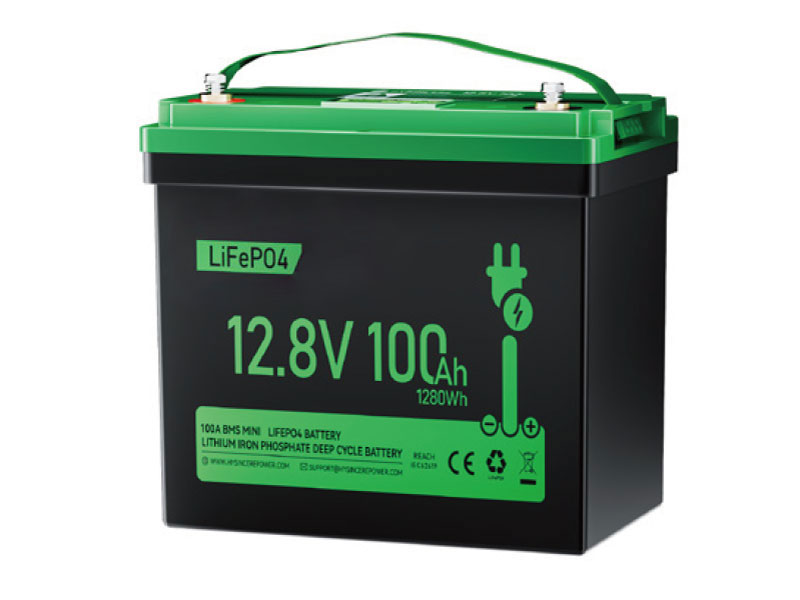 Lithium iron phosphate battery (LiFePO4) 12.8V/100Ah