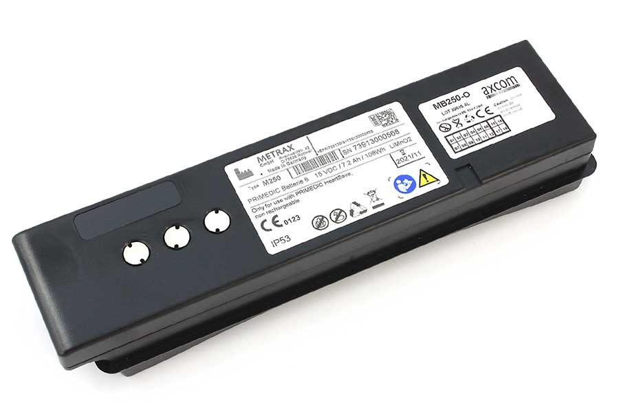 Battery for Primedic/Metrax AED Defi HeartSave 6, HS6, HS6S, M250 Battery for Primedic/Metrax AED Defi HeartSave 6, HS6, HS6S, M250