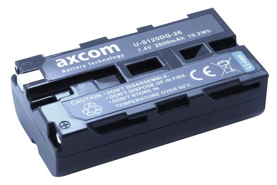 Li-Ion Akku für HDR-FX1E/DSR-PD150/DSR-PD150P/DSR-PD170/DSR-PD170P/HVR-Z7C - 7,2V/3,4Ah