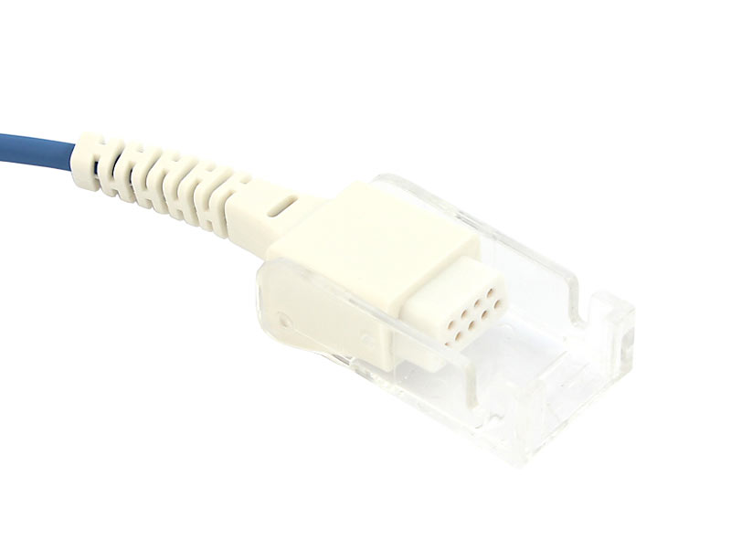 SpO2 extension cable for Dräger, Siemens SC7000, SC8000, SC9000XL (Nellcor connector) 2.4m SpO2 extension cable for Dräger, Siemens SC7000, SC8000, SC9000XL (Nellcor connector) 2.4m