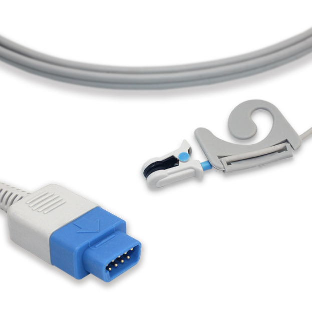SpO2 ear sensor for GE TruSignal, 0,9m (like TS-E-D) SpO2 ear sensor for GE TruSignal, 0,9m (like TS-E-D)