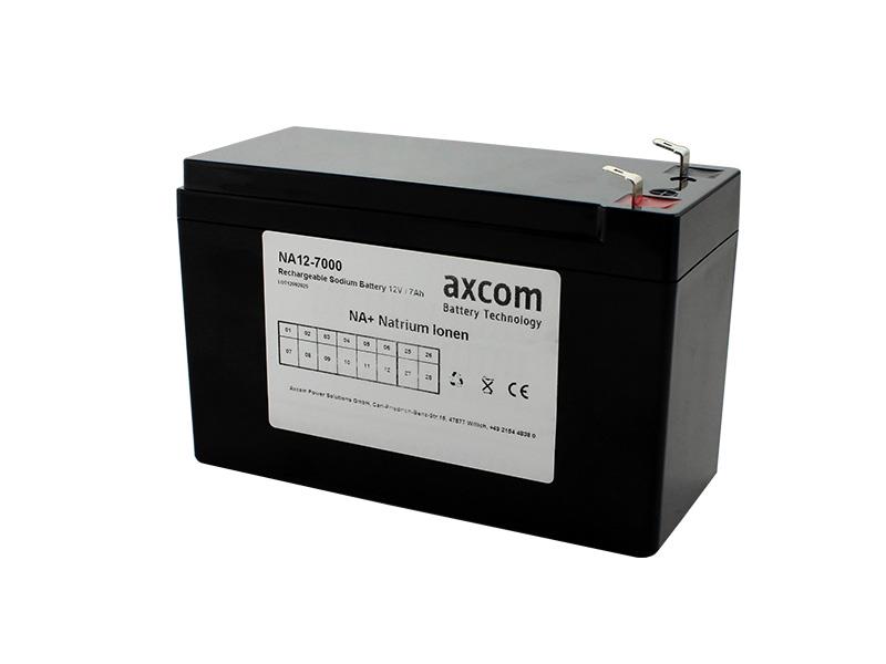 Sodium ion battery 12V 7Ah with 4.7mm plug contacts