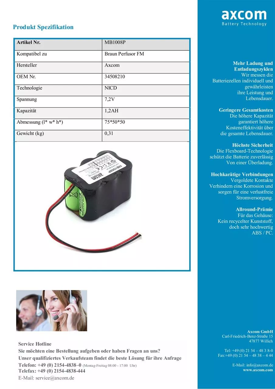 Datasheet for MB1008P