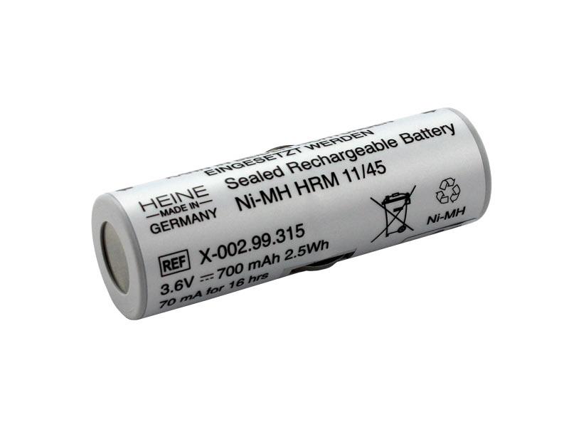 NiMH battery for Heine X-002.99.315 - 3,5V 700mAh (ORIGINAL)