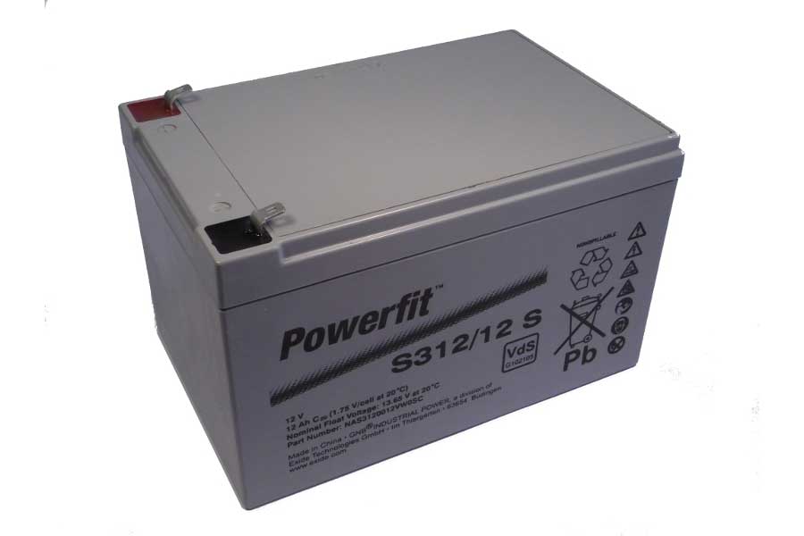 Lead battery SONNENSCHEIN POWERFIT S312/12S - 12V/12Ah (VDS)