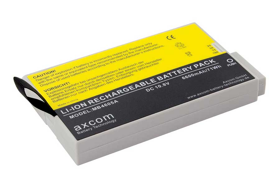 Li-Ion battery for Philips Intellivue 60 System MP20, MP30, MP40, MP50, MX450 (M4605A) Li-Ion battery for Philips Intellivue 60 System MP20, MP30, MP40, MP50, MX450 (M4605A)