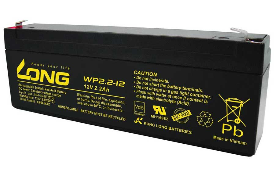 Long Lead-acid battery WP2.2-12 Long Lead-acid battery WP2.2-12