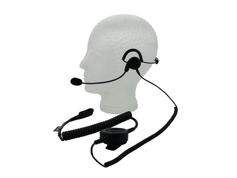 Behind-the-head neckband headset (IP55) for Motorola MTP3550